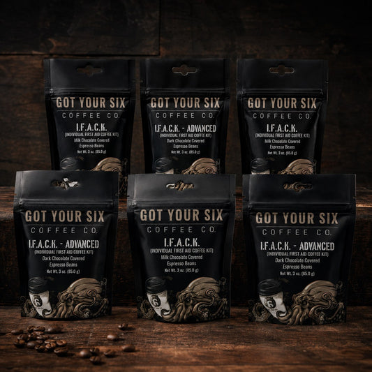 I.F.A.C.K. Multi Pack — Milk & Dark Chocolate Covered Espresso Beans